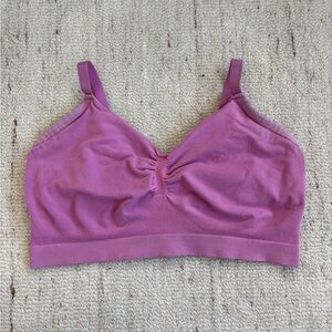 Kindred Bravely Sublime Bamboo Hands-Free Pumping Lounge & Sleep Bra Pink